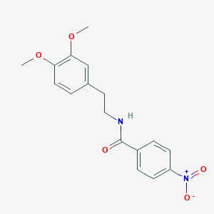 N-[2-(3,4-二甲氧基苯乙基)]-4-硝基苯甲酰胺,97%图片