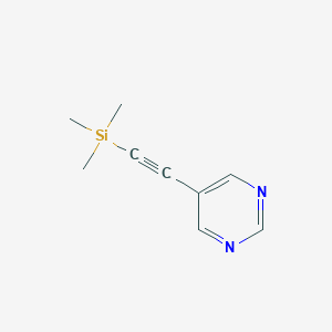 (5-Pyrimidinylethynyl)trimethylsilane图片