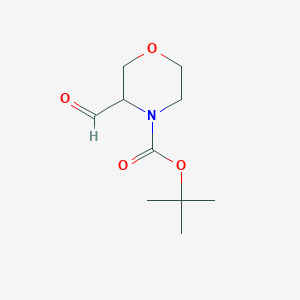 tert-butyl 3-formylmorpholine-4-carboxylate图片