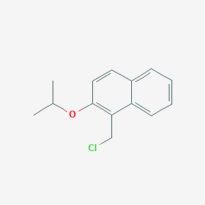 1-(Chloromethyl)-2-(propan-2-yloxy)naphthaleneͼƬ