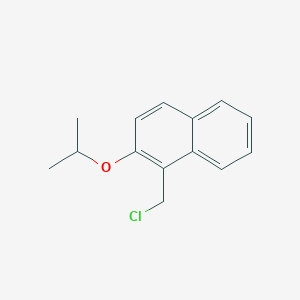 1-(Chloromethyl)-2-(propan-2-yloxy)naphthalene图片