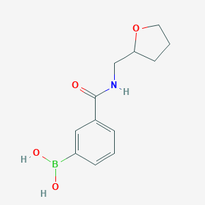 3-((Tetrahydrofuran-2-yl)methylcarbamoyl)phenylboronic Acid图片