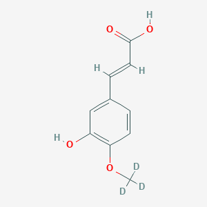 3-Hydroxy-4-methoxycinnamic Acid-d3(Isoferulic Acid-d3)图片