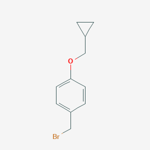1-(Bromomethyl)-4-(cyclopropylmethoxy)benzene图片