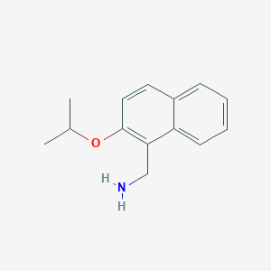 2-Isopropoxy-1-naphthalenemethanamine图片