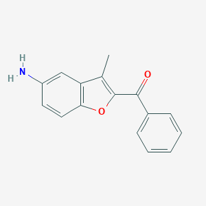 2-benzoyl-3-methyl-1-benzofuran-5-amine图片