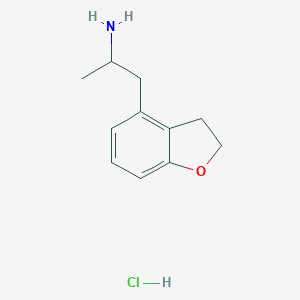 2,3-Dihydro-α-methyl-4-benzofuranethanamine Hydrochloride图片