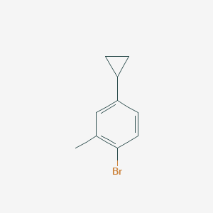 1-Bromo-4-cyclopropyl-2-methylbenzene图片