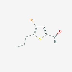 4-Bromo-5-propylthiophene-2-carbaldehyde图片