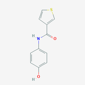 N-(4-hydroxyphenyl)thiophene-3-carboxamide图片