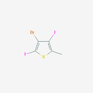 3-Bromo-2,4-diiodo-5-methylthiophene图片