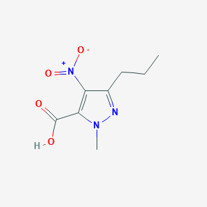1-Methyl-4-nitro-3-propyl-1H-pyrazole-5-carboxylic Acid图片