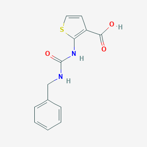2-(3-BENZYLUREIDO)THIOPHENE-3-CARBOXYLIC ACID图片