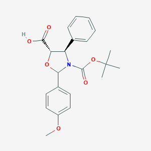 (4R,5S)-(N-Boc)-2-(4-methoxyphenyl)-4-phenyl-5-oxazolidinecarboxylic Acid图片