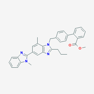 4'-[(1,7'-Dimethyl-2'-propyl[2,5'-bi-1H-benzimidazol]-1'-yl)methyl][1,1'-biphenyl]-2-carboxylic Acid Methyl Ester图片