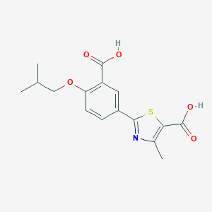 2-[3-Carboxy-4-(2-methylpropoxy)phenyl]-4-methyl-5-thiazolecarboxylic Acid图片