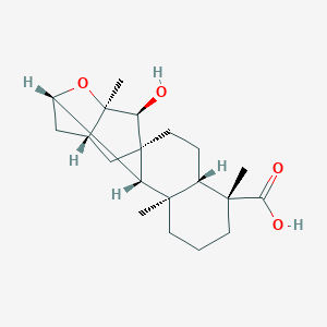 ent-11α,16α-Epoxy-15α-hydroxykauran-19-oic acid图片