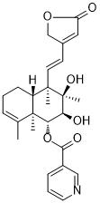 6-O-Nicotinoylbarbatin C图片