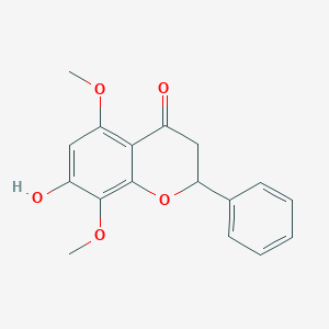 7-Hydroxy-5,8-dimethoxyflavanone图片