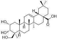 2α,3α,24-Trihydroxyolean-12-en-28-oic acid图片