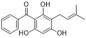 3-Prenyl-2,4,6-trihydroxybenzophenone图片