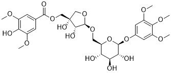 5''-O-Syringoylkelampayoside A图片