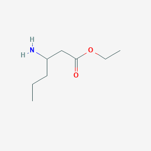 ethyl 3-aminohexanoate hydrochloride图片