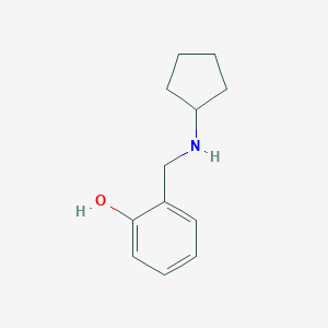 2-[(cyclopentylamino)methyl]phenol图片