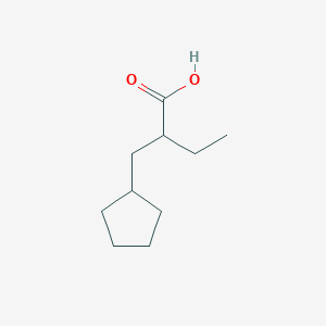2-(cyclopentylmethyl)butanoic acid图片