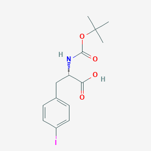 Boc-4-碘-L-苯丙氨酸图片