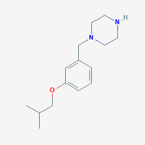 1-(3-Isobutoxybenzyl)piperazine图片
