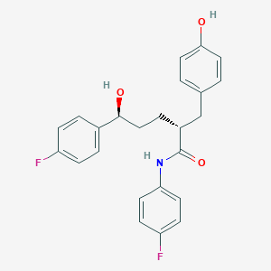 2-(4-Hydroxybenzyl)-N,5-bis-(4-fluorophenyl)-5-hydroxypentanamide图片