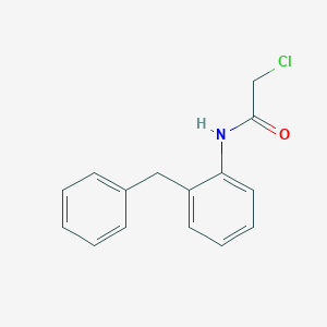 2-Chloro-N-[2-(benzyl)phenyl]acetamide图片