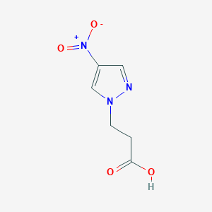 3-(4-Nitro-pyrazol-1-yl)-propionic acid图片