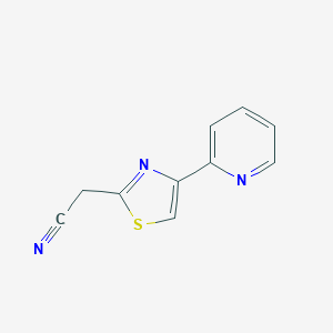 2-[4-(Pyridin-2-yl)-1,3-thiazol-2-yl]acetonitrile图片