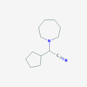 azepan-1-yl(cyclopentyl)acetonitrile图片