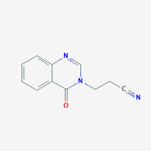 3-(4-oxo-3,4-dihydroquinazolin-3-yl)propanenitrile图片