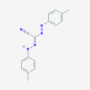 (2E)-[(E)-(4-methylphenyl)diazenyl][(4-methylphenyl)hydrazono]acetonitrile图片