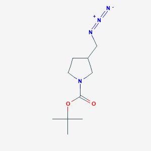 tert-Butyl 3-(Azidomethyl)pyrrolidine-1-carboxylate图片