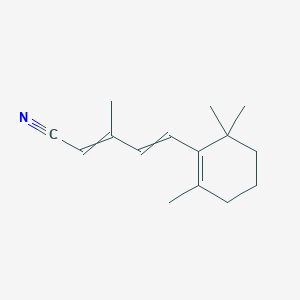 (2Z,4E)-3-Methyl-5-(2,6,6-trimethyl-1-cyclohexen-1-yl)penta-2,4-dienenitrile图片
