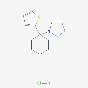 1-[1-(2-Thienyl)cyclohexyl]pyrrolidine Hydrochloride图片