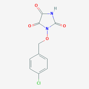 1-[(4-Chlorobenzyl)oxy]-1H-imidazole-2,4,5(3H)-trione图片