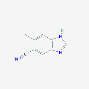 6-Methyl-1H-benzo[d]imidazole-5-carbonitrile图片