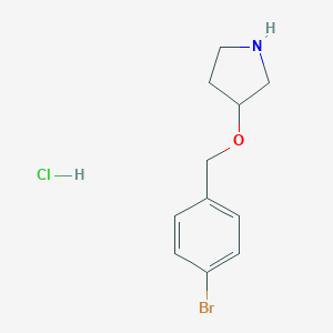 3-[(4-Bromobenzyl)oxy]pyrrolidine hydrochloride图片