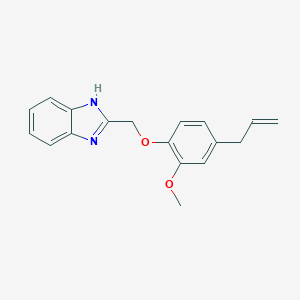 2-[(4-Allyl-2-methoxyphenoxy)methyl]-1H-benzimidazole图片