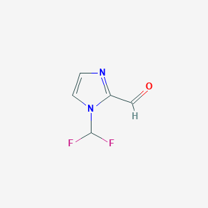 1-(Difluoromethyl)-1H-imidazole-2-carbaldehyde图片