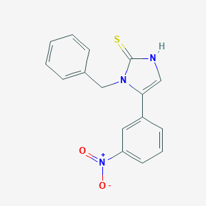 1-benzyl-5-(3-nitrophenyl)-1H-imidazole-2-thiol图片