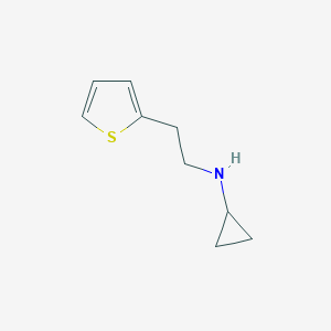 N-[2-(2-thienyl)ethyl]cyclopropanamine图片