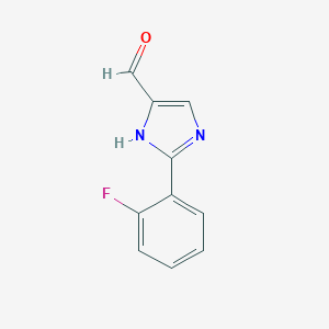 2-(2-氟苯基)-1H-咪唑-5-甲醛图片