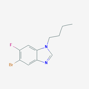 5-Bromo-1-butyl-6-fluorobenzoimidazole Hydrochloride图片